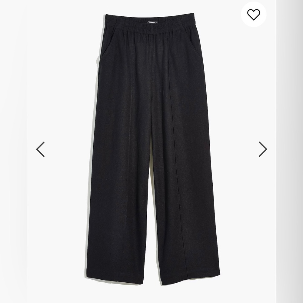 Madewell Black Pull-On Pants